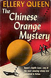 The Chinese Orange Mystery - kaft herdruk stofkaft Triangle Books, Blakiston, 1945