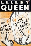 The Chinese Orange Mystery - stofkaft Stokes uitgave, 1934. Stokes had drie drukken (1ste april 1934; 2de juni 1934 en een 3de juli 1934)