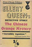 The Chinese Orange Mystery - kaft uitgave Gollancz, Londen, januari 1935 (2nd impression)