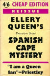 The Spanish Cape Mystery - stofkaft Gollancz uitgave, 7de druk, 1949