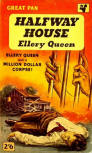 Halfway House - kaft pocketboek uitgave, Great Pan paperback G-254, V.K., 1959 (kaft getekend door Sam 'Peff" Peffer)