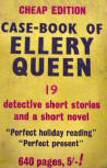 The Case-Book of Ellery Queen - stofkaft uitgave Victor Gollancz, London, 1949