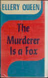 The Murderer is a Fox - cover Large Print uitgave, 1978