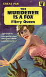 The Murderer is a Fox - kaft pocketboek uitgave Great Pann Pan Books G420, 1960 (no numbers on cover)