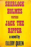 Sherlock Holmes versus Jack the Ripper - stofkaft Victor Gollancz uitgave, London, 1967 (1st)