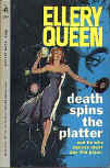Death Spins the Platter - kaft pocketboek uitgave, Pocket Book N° 6126, June 1962.