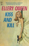 Kiss and Kill - kaft pocketboek uitgave, Dell N° 4567, 1969 (tekening door Robert McGinnis)