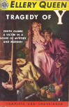 The Tragedy of Y - kaft pocketboek uitgave, Avon, #450, January 1. 1952