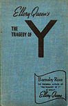 The Tragedy of Y - harde kaft kaft Grosset & Dunlop uitgave, 1941 (bevestiging vereist)