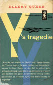 Y’s tragedie - kaft Deense uitgave, Lommeromanen