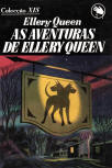 As Aventuras de Ellery Queen - kaft Portuguese uitgave, Coleccao-XIS, Lisboa, Minerva, 1961