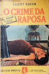 O crime da raposa - kaft Portugese uitgave, Colecao Amarela Nr. 149, Editora Globo, Rio de Janeiro, 1952