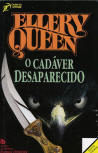 O Cadaver Desaparecido - kaft Portugese uitgave,  Livros de Bolso / Serie Clube do Crime, Publicações Europa-América, april 1993