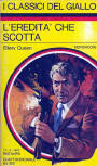 L'eredita' che scotta - Kaft Italiaanse uitgave Mondadori, series Il Classici del Giallo Nr 82, 17 maart 1970