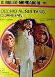Occhio al sultano, Corrigan! - kaft Italiaanse editie Il Giallo Mondadori N°1172 - 1971