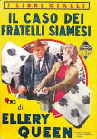Il caso dei fratelli siamesi&nbsp;- kaft Italiaanse uitgave, I Gialli, 1938
