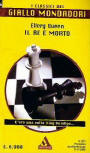 Il re e morto - kaft Italiaanse uitgave, Mondadori, series 'I Classici del Giallo'  Nr. 877, 5-9-2000