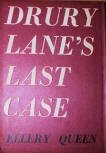 Drury Lane's Last Case - kaft Japanese uitgave, 1957 (?)