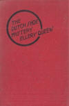 オランダ靴の謎 (The Dutch Shoe Mystery) - kaft Japanese uitgave, Shunjusha Nudebook, 10 oktober 1935