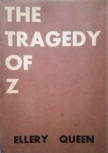 The Tragedy of Z - kaft Japanse uitgave, World Mystery Novels Complete Works Vol. 38, Tokyo Sogensh, 1956