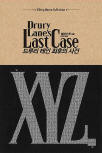 최후의 비극(Drury Lane's Last Case) - kaft Zuid-Koreaanse uitgave,  검은숲, The Ellery Queen Collection, 2013