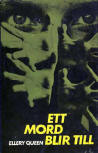 Ett mord blir till - cover Swedish edition, 1972