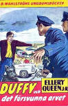 Duffy och det försvunna arvet - kaft Zweedse uitgave B.Wahlströms Ungdomsböcker