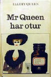 Mr Queen har otur - stofkaft Zweedse uitgave Bonniers,  1964