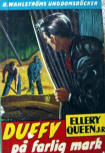 Duffy på farlig mark&nbsp;- kaft Zweedse uitgave, 1955