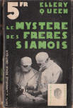 Le mystère des frères Siamois - kaft Franse uitgave