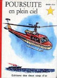Poursuite en plein ciel - kaft Franse uitgave, Ed Les Deux Coqs d'Or, Série rouge N°55, 1966