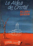 La Aldea de Cristal - Stofkaft Spaanse uitgave, Novelas Laberinto, Cumbre, Mexico, 1956