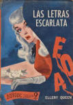 Las Letras Escarlata - Kaft Spaanse uitgave, Editorial Cumbre, Mexico, 1954