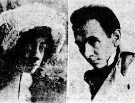 Add for "Florenz Kolb and Addie Harland, former Central Park favorites, at Orpheum Next Week" ("The Allentown Democrat", Oct 16. 1915)