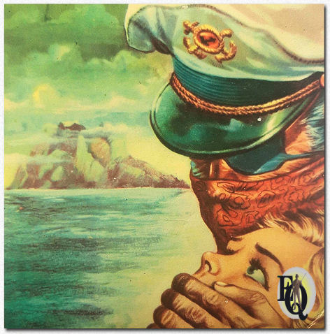 Detail van de Pocket Book kaft met tekening van de hand van Edmundo Muge