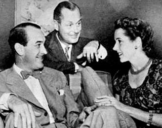 Robert Montgomery Presents, Lee Bowman, Robert Montgomery and Jane Wyatt, 1950. In the episode "The Awfull Truth'' Lee and Jane played Jerry and Lucy Warriner (Air date September 11, 1950).