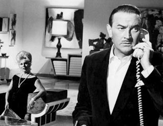 Eva Gabor and Lee Bowman in "Youngblood Hawke" (1964)