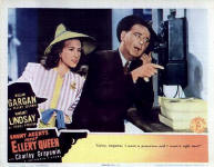 Enemy Agents Meet Ellery Queen - Uit de reeks van 8 lobbykaarten: "Listen Inspector, I want a promotion and I want it right now!"