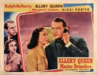 Ellery Queen, Master Detective - Lobbykaart