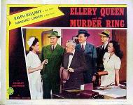 Ellery Queen and the Murder Ring - lobbykaart