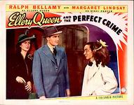 Ellery Queen and the Perfect Crime - lobbykaartje