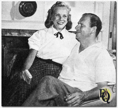  "Vanaf het begin wist Claudia Morgan dat zij en 'Chappie' zoveel met elkaar te delen hadden, met hun radio- en tv-carrières." (1952)