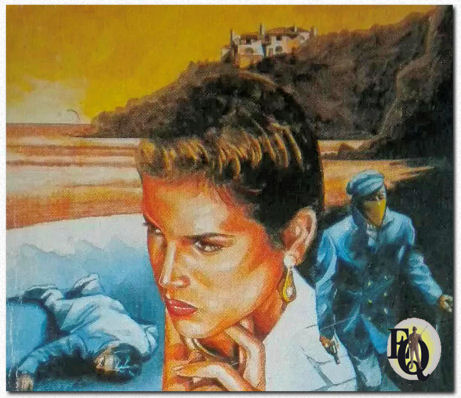 Detail van de kaft Italiaanse uitgave Oscar Mondadori Nr.1819, 1985