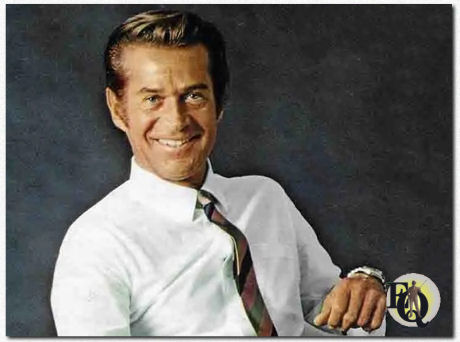 George Nader op de achterflap van het Duitse tijdschrift Bravo van 27 januari 1969.