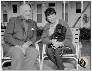 Foto van Gargan met Mary genomen op 4 februari 1962