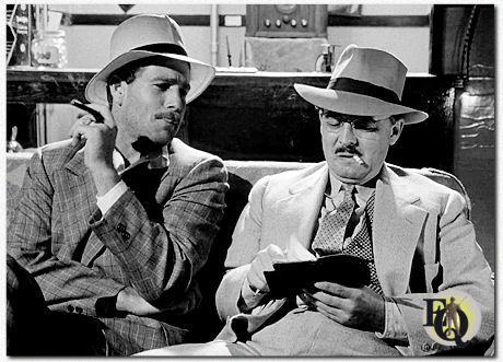 Ryan O'Neal en John Hillerman in "Paper Moon" (Paramount, 9 mei 1973).