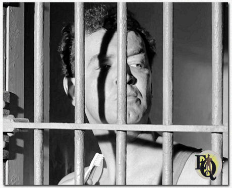 Arch Johnson in de biografische film over bokser Rocky Graziano, "Somebody Up There Likes Me" (MGM, 3 jul 1956). Arch speelde Heldon, een van de ruige, straatwijze figuren die proberen invloed uit te oefenen op Rocky.