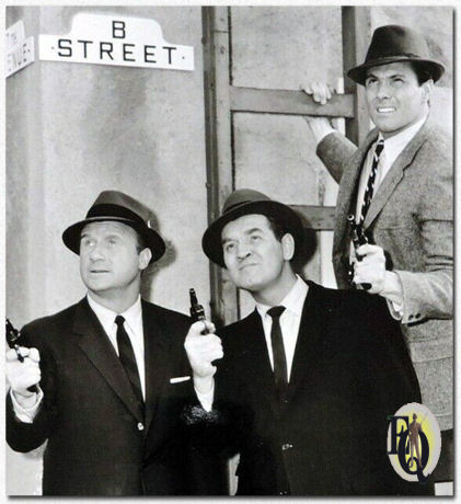 "The Asphalt Jungle" (ABC, 1961) (v.l.n.r.) Jack Warden, Arch Johnson en William Smith.