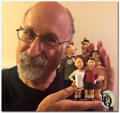 Josh Pachter, thus far the only American to whom I didn't have to explain Suske and Wiske