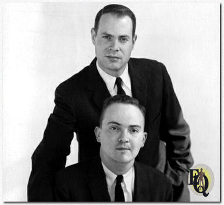 William Link en Richard Levinson, samenwerkend toen ze nog student waren.